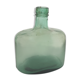 Bluish green bottle