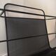 Perforated black metal trolley service, Matégot 1950 design