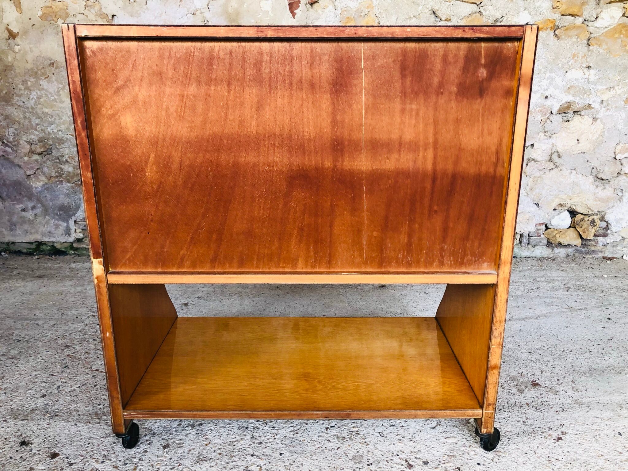 Compartment storage cabinet, TV stand, 60s