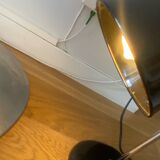 Diabolo desk lamp Black Metal 70s vintage light fixture old design Ob