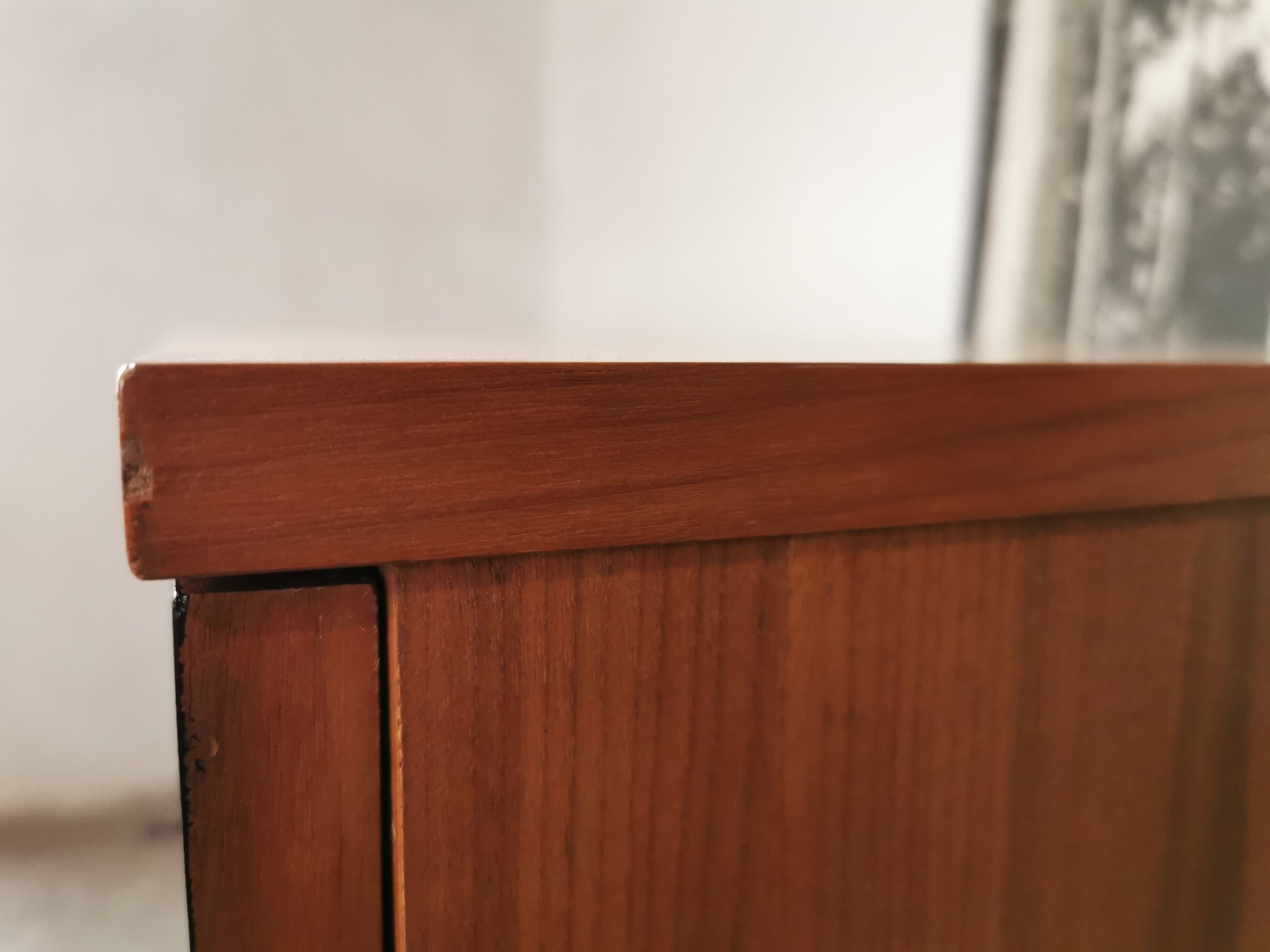 Vintage sideboard of the 60s Scandinavian style