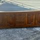 Picard enfilade in Louis XV style made of solid oak.