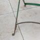 Paire de chaises de bistrot jardin pliable ancienne