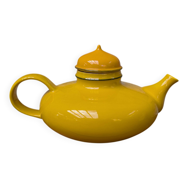 Théière jaune année 60/70 série Pop Design Inger Persson Rörstrand Sweden