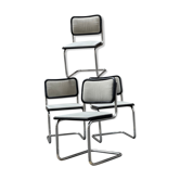 Lot 4 B32 Design chairs Marcel breuer 1970 /Italy