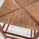 TABOURET Paille VINTAGE