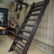 Escalier d'usine en acier 1940