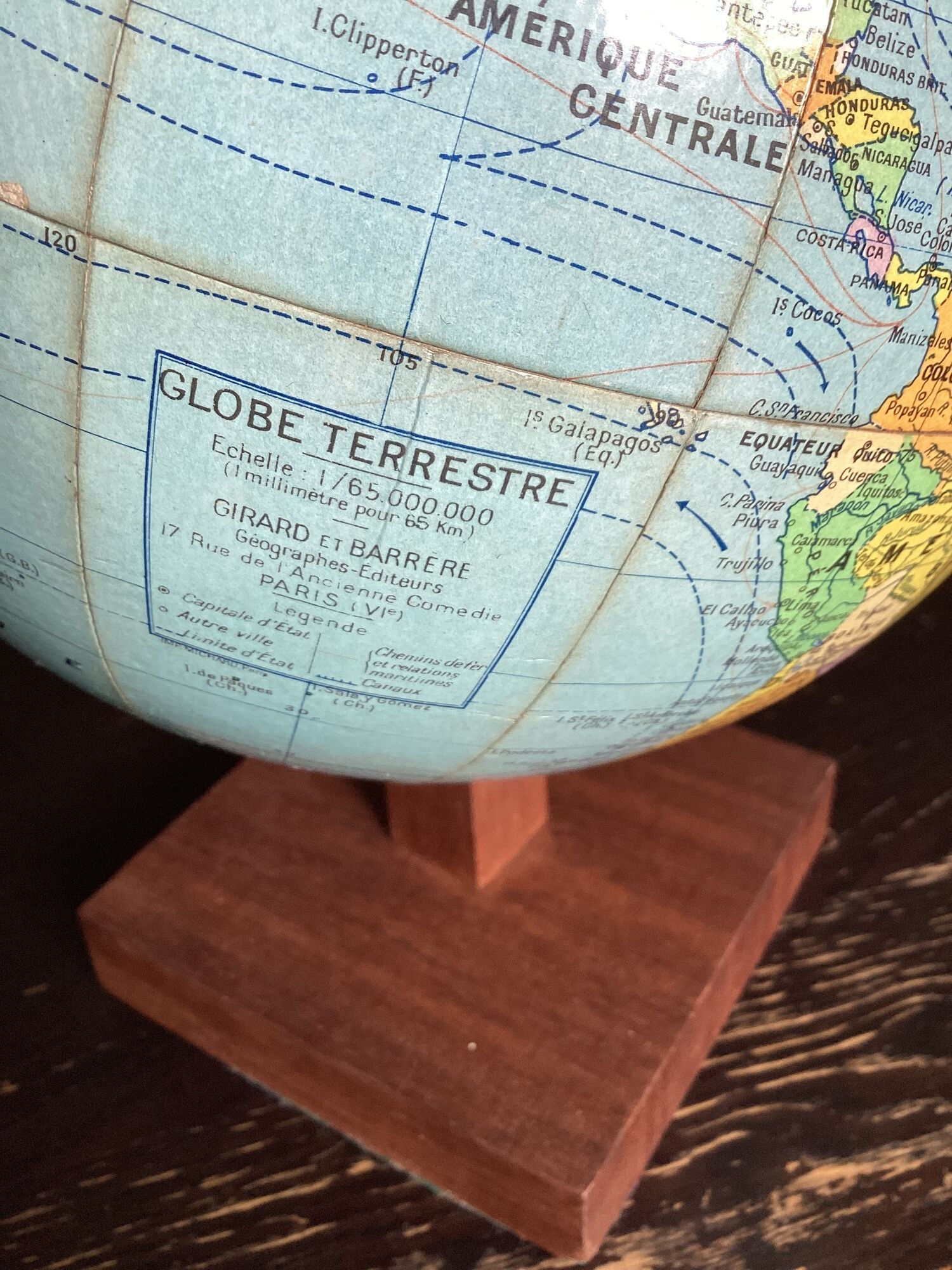 Globe Girard and Barrier to the 1950