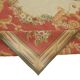 Handmade European Vintage Aubusson Kilim 298 cm x 431 cm