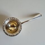 Silver-plated tea strainer