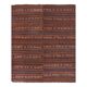Vintage Turkish kilim, handwoven, 277x344 cm.