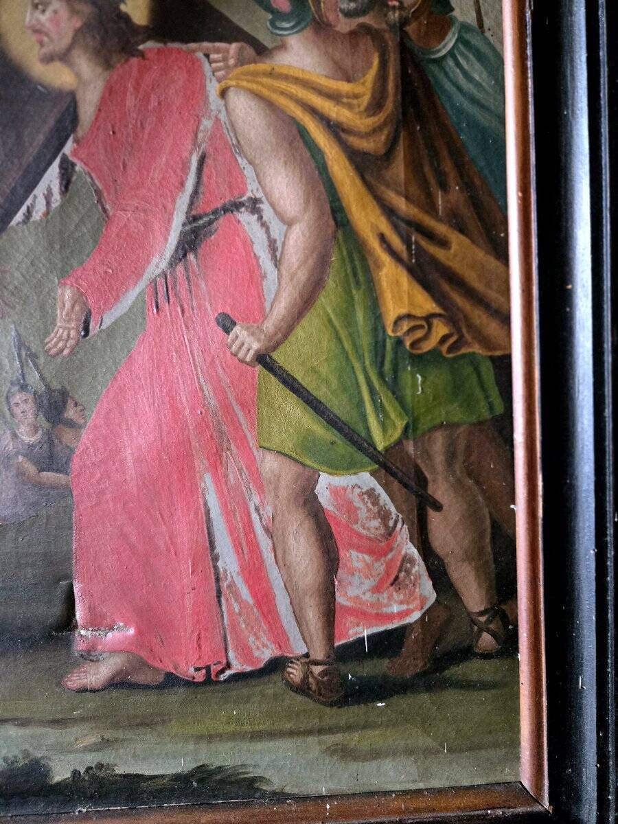 Stations of the Cross – Oil on canvas – Late 18th / Early 19th century