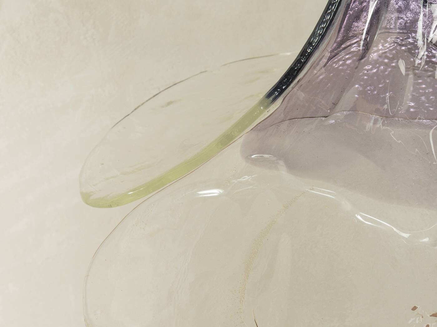 Murano glass ceiling lamp by Carlo Nason for Mazzega, 1970s