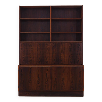 Rosewood bookcase, Danish design, 1970s, designer: Carlo Jensen, production: Hundevad