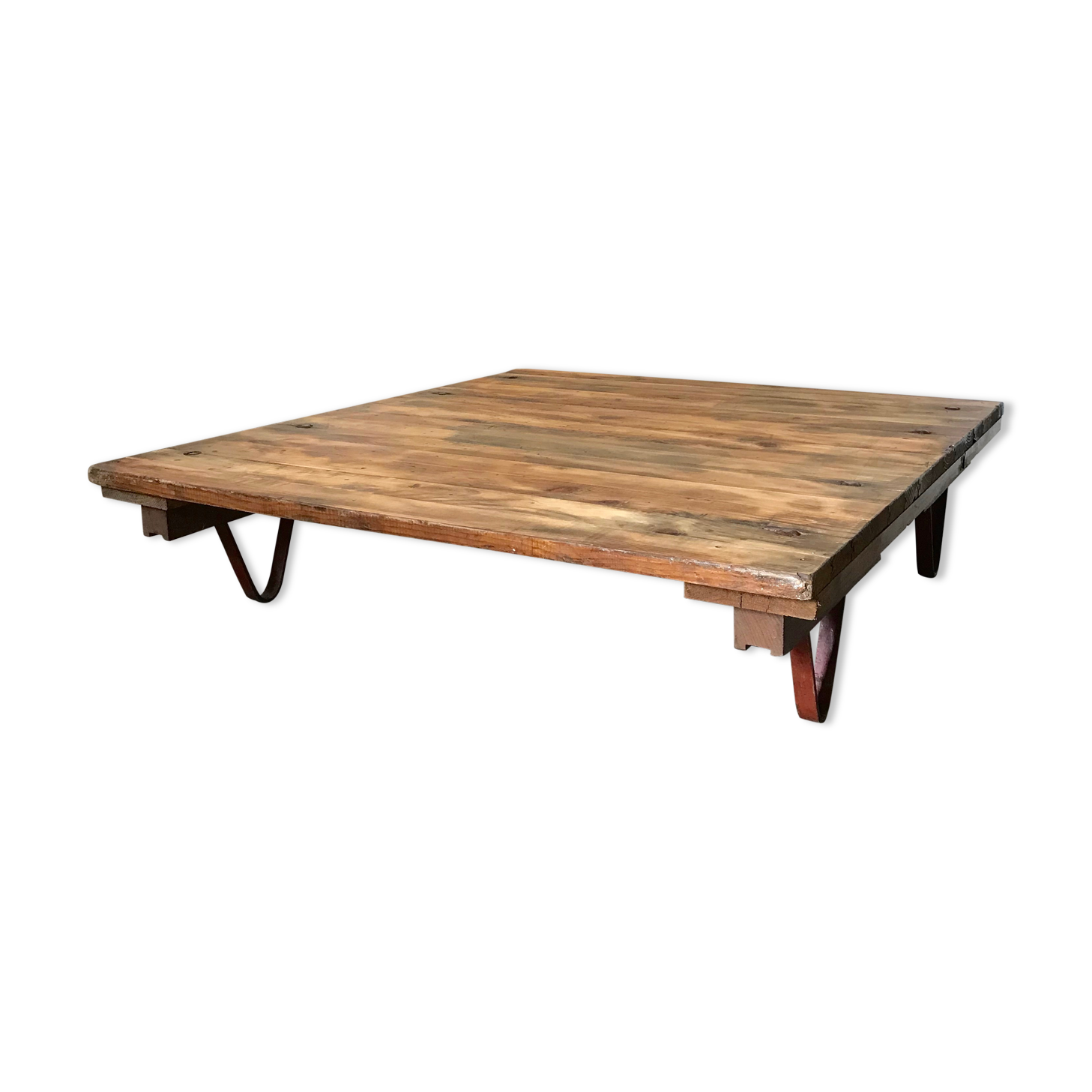 Industrial coffee table