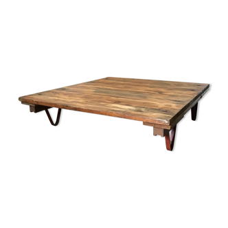 Industrial coffee table