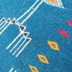 Berber rug in wool 112x68cm