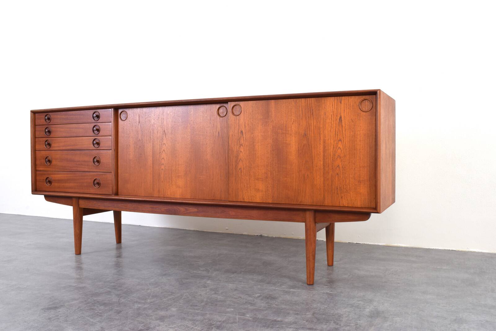 Mid-Century Norwegian Teak Sideboard from Bruksbo, 1960s.