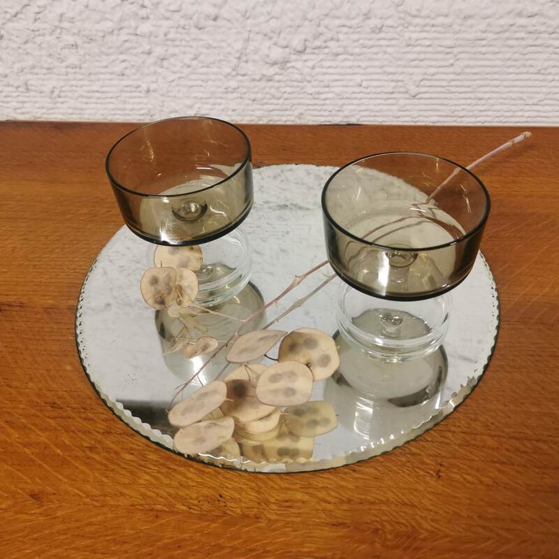 Beveled mirror to lay 27cm