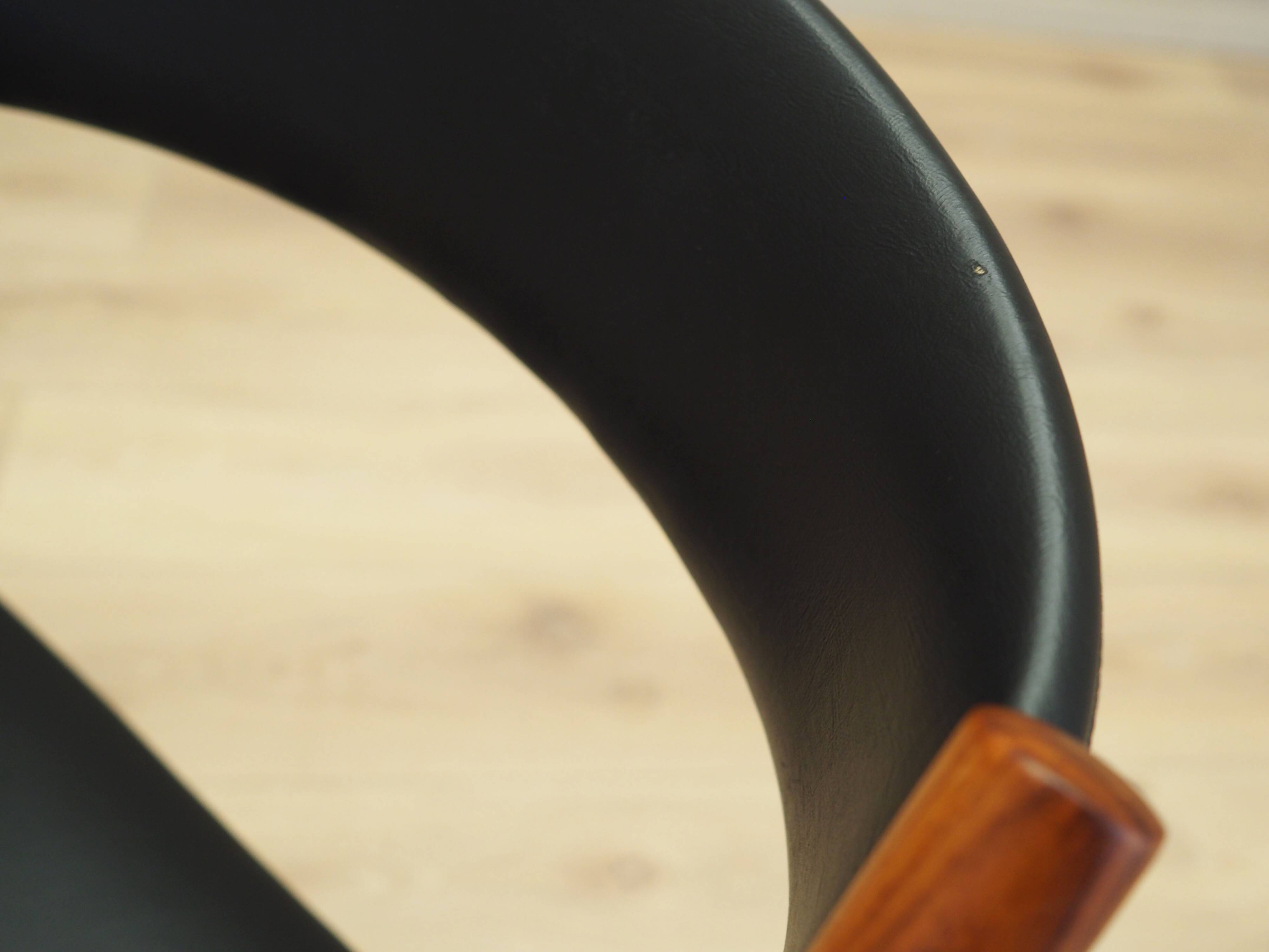 Chaise en teck, design danois, années 1970, production : Danemark