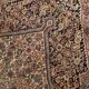 Handmade antique Persian Sarouk Farahan rug 103cm x 161cm 1880s