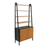 Scandinavian library in teak and skai, Sweden, 1960