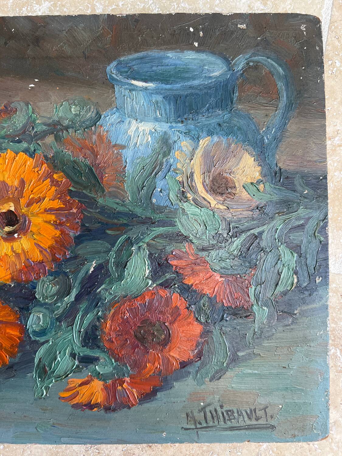 Oil on wood M Thibault