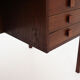 Bureau en bois de chêne par Domino Møbler design scandinave des années 1970