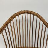 Rohe Noordwolde rattan chair, 1960, Netherlands