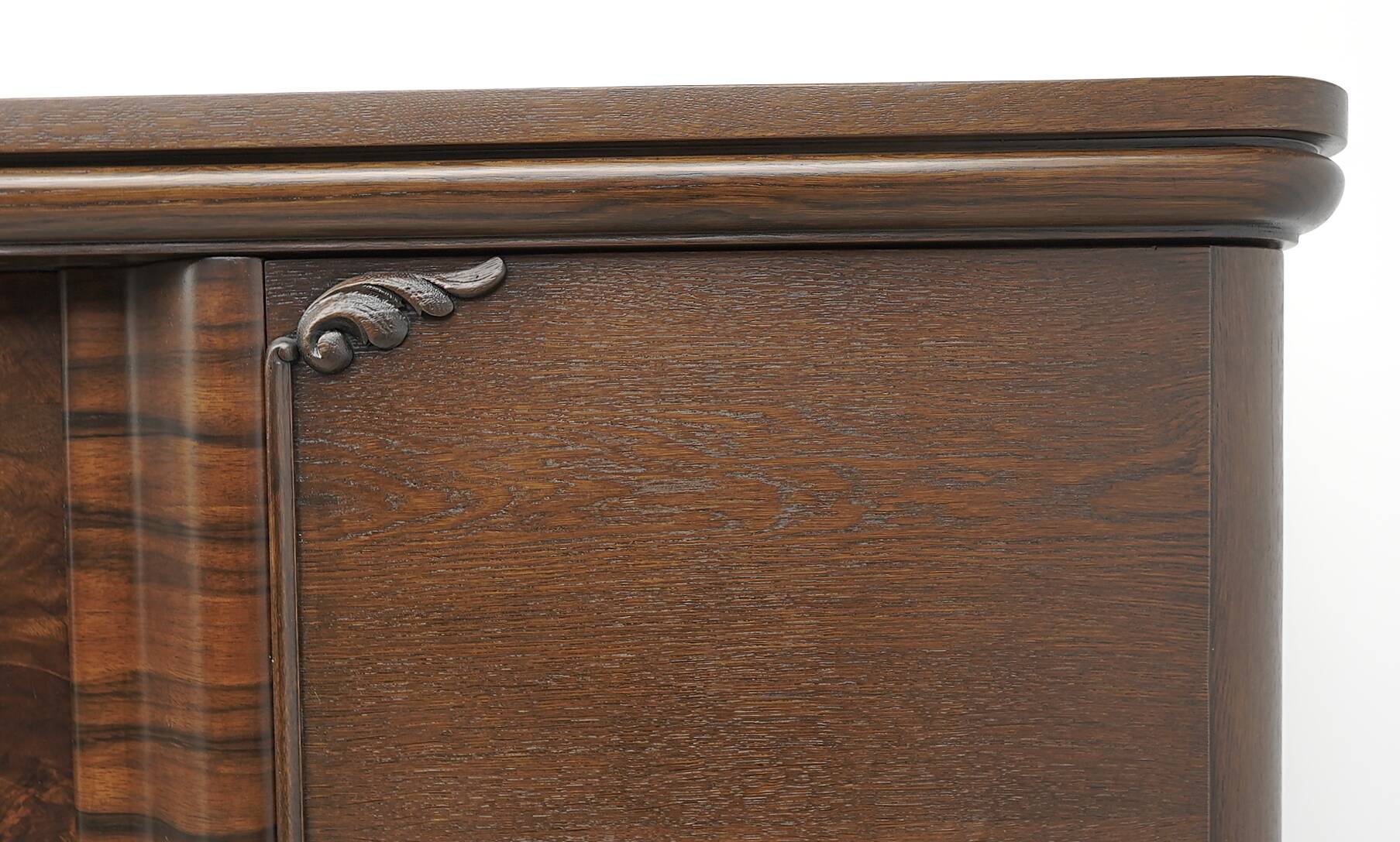 Old bookcase from the 1930s. After professional renovation.