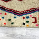 Colorful handmade wool Berber rug 320 X 180 CM