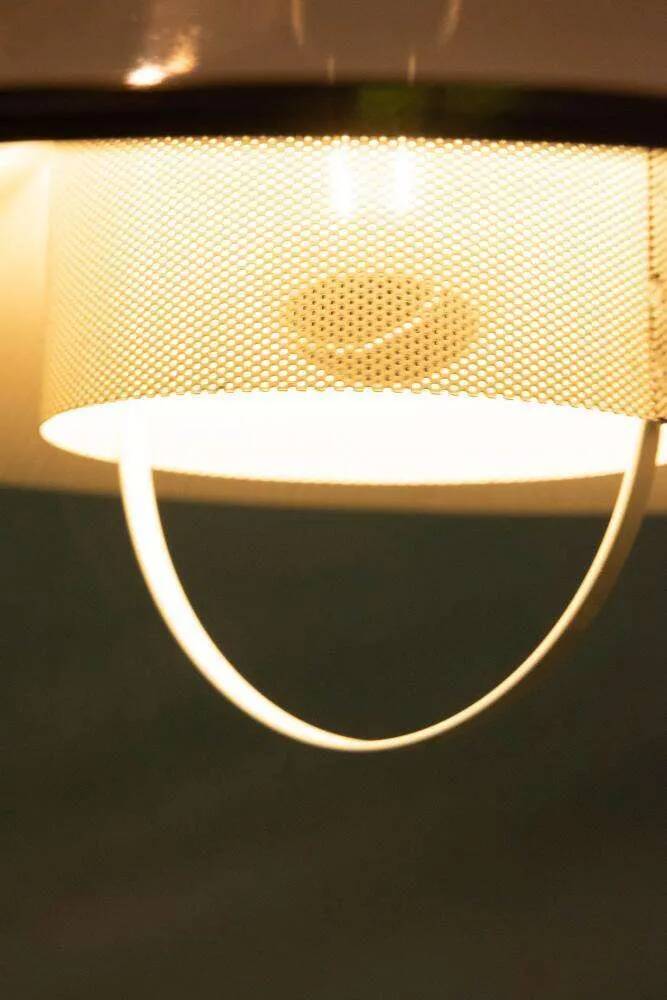 1970s Swedish minimalist Scandinavian suspension lamp with a pull switch.
