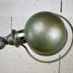 Green Jielde Industrial lamp on base