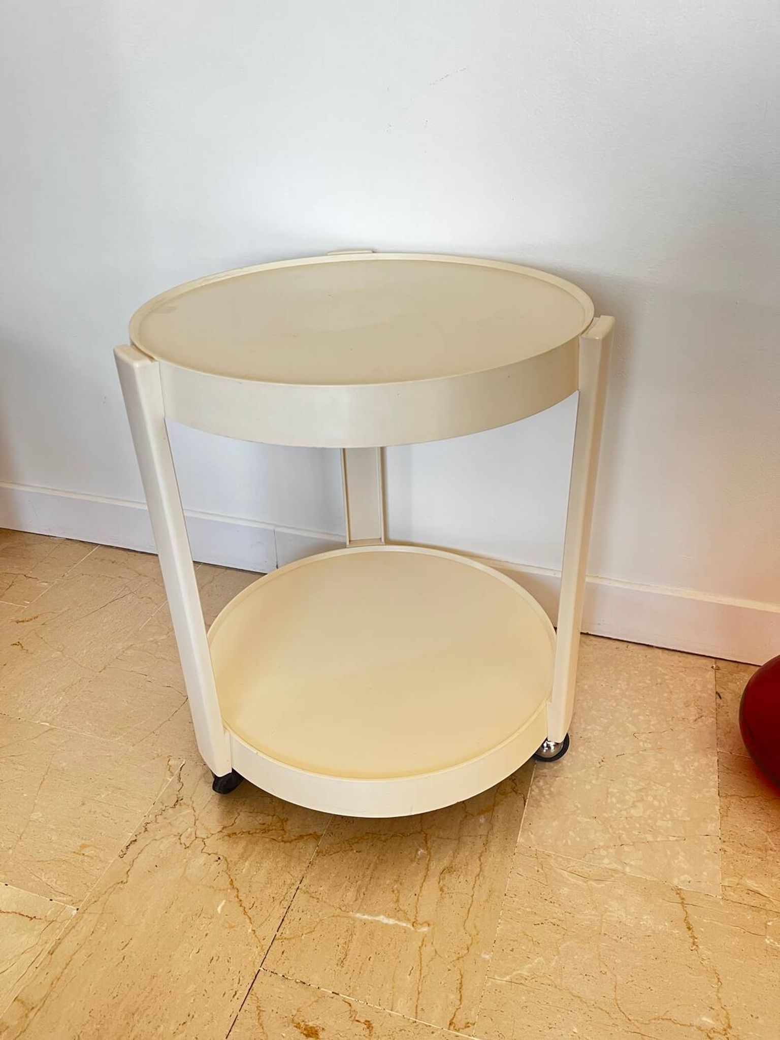 Vintage 70s serving trolley