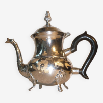 Metal and Bakelite teapot