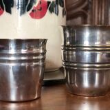 Pair of silver timbales