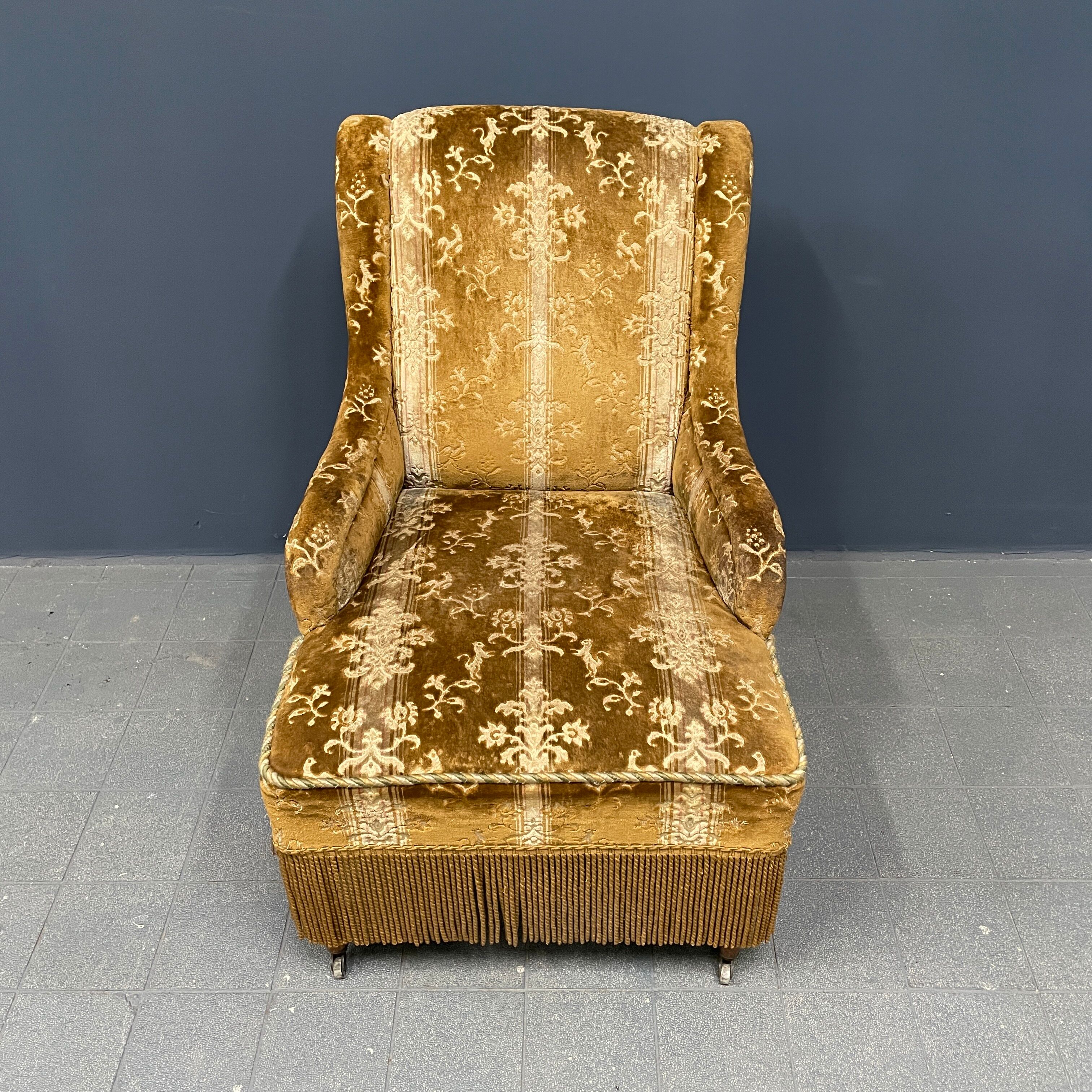 Set of two Victorian ladies armchairs from France 19th century