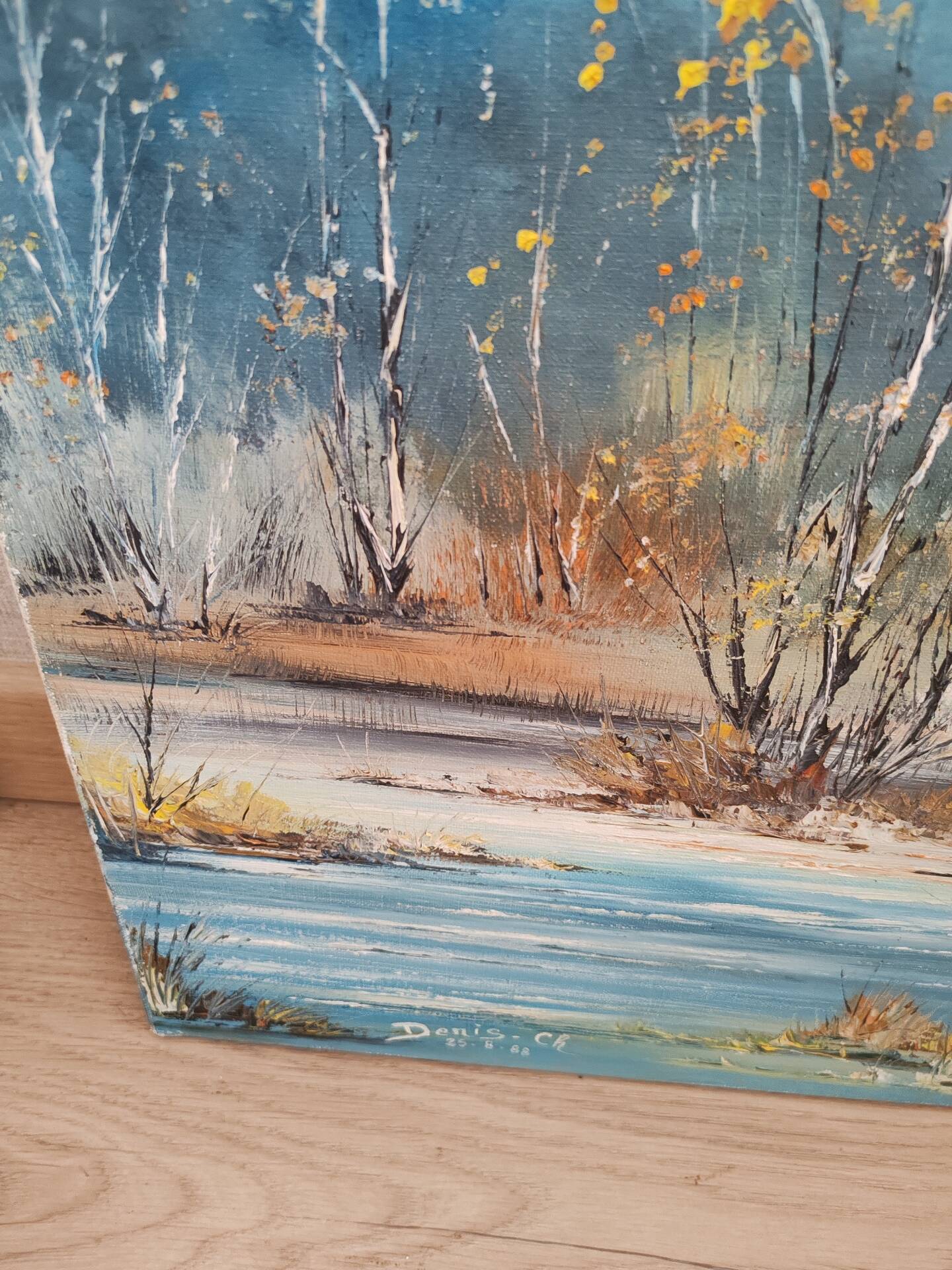 Huile sur toile