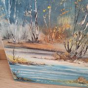 Huile sur toile