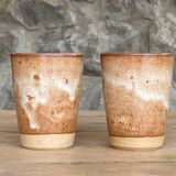 2 mugs en grès de Roger Jacques