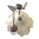 Vintage flower pendant light