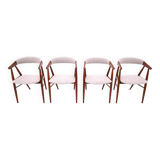 Chairs designed by Ejner Larsen & Aksel Bender Madsen, Denmark, 1960s. After renovation.