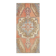 Vintage Turkish Oushak Handmade Wool Cotton Red Runner Rug 99x210