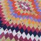 Vintage Turkish hallway rug 126x327 cm