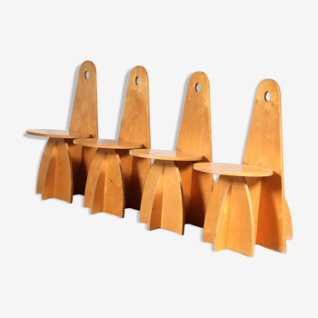 1970s Children chairs, Netherlands