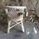 Fauteuil pour enfant en rotin
