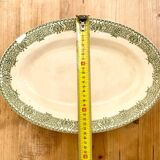 Plat oval Longwy