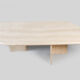 Table basse en travertin vintage
