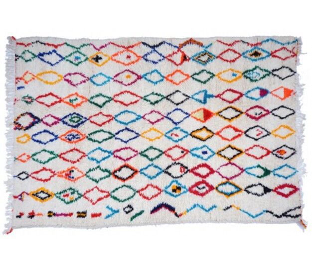 Colorful Berber carpet 260x160cm