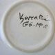 Plate quimper keraluc